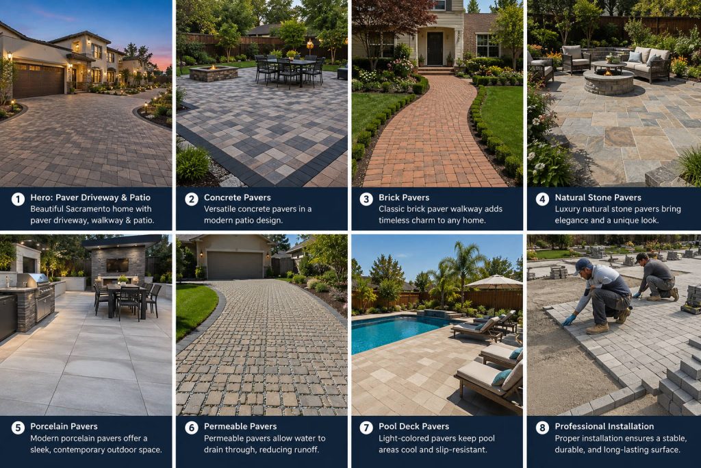 Pavers in Sacramento